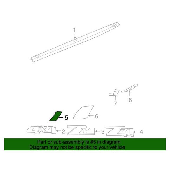 GM 15952192 Protectorrr Whl Opg Flare (Rh)
