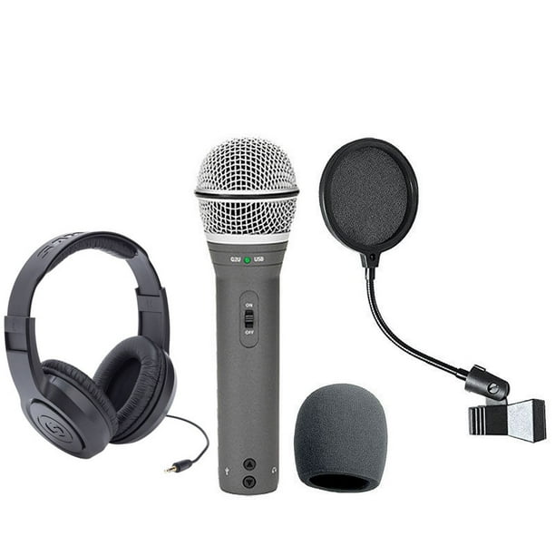 Samson Q2U Recording and Podcasting Pack with USB/XLR Dynamic