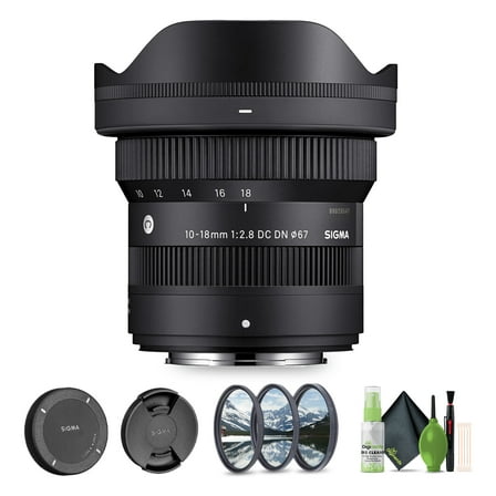 Sigma 10-18mm f/2.8 DC DN Contemporary FUJIFILM X Bundle 2