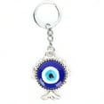 thumbnail image 2 of Blue Eyes Keychain, Practical Devil's Eye Keychain  For Bags For Cars For Homes For Offices, 2 of 8