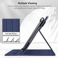 thumbnail image 4 of Fintie Universal Stand Cover for 9" 10" 10.1" - [Hands Free] Multi-Angle Viewing Case with Pocket for 9-10.9 inch TCL, ECOPAD, COOPERS CP10, FEONAL K118, TECLAST Tablet, Galaxy, 4 of 7