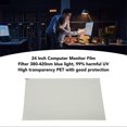thumbnail image 2 of 24 inch 16:10 Screen Protector, UV and Blue Light Filter, PET Film, 2 of 4