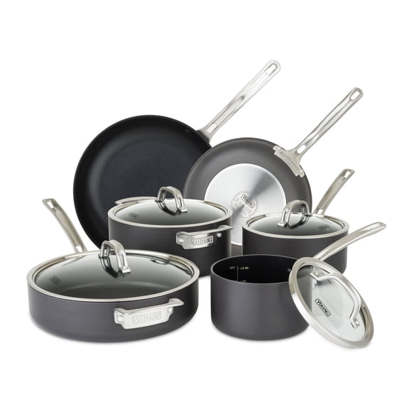 Viking Hard Anodized Nonstick 10 Piece Cookware Set