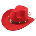 thumbnail image 3 of Chapeau de Cowboy Classification des Produits Style Western avec Bandeau Classique pour Hommes et Femmes, 3 of 4