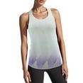 thumbnail image 3 of Workout Tanks for Women Sleeveless Athletic Tank Tops Crewneck Basic Undershirt Sleeveless Shirts Plus Size Racerback Breathable Tee (White,XL), 3 of 6