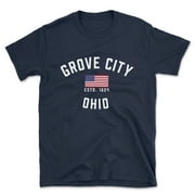 Grove City Ohio Patriot Men's Cotton T-Shirt