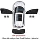 thumbnail image 4 of Car Sun Shade for Tesla Model 3 Y X S 2017-2023 Front Side Window Custom Sunshade Cover with Suction Rear Windshield Accessories, 4 of 5