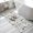 White, variant on Navy Blue Cartoon Space Bathroom Runner Rugs Non Slip Washable Absorbent Narrow Long Bath Mat Star Spacecraft Rocket Meteorite Runner Rugs for Kitchen Hallway Bedroom Laundry Study Room 19.7"x63"