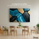thumbnail image 2 of Cuadro Decorativo Canvas Abstracto Azul Marmoleado 90x60 Canvas Revolution, 2 of 3