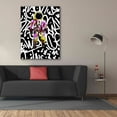 thumbnail image 3 of Epic Graffiti 'Colorful Astronaut Graffiti Art 1' by Irena Orlov Giclee Canvas Wall Art, 40"x54", 3 of 8