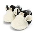 thumbnail image 1 of Baby Booties Faux Fur Sheep Shape Non-Slip Soft Sole Crib Shoes, 1 of 6