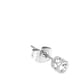 thumbnail image 3 of Nuevos Pendientes para Hombre Pendientes de Botón de Cristal de de Imitación de material acero Inoxidable, 3 of 8