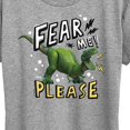 thumbnail image 3 of Toy Story - Rex Fear Me Please - Women's Short Sleeve Graphic T-Shirt, 3 of 5
