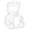 Bear, variant on Acrylic Candy Boxes Snowflake, 12 Pack - 2.36"x2.36"x0.98", Clear Treat Containers for Wedding Favors, Birthday Parties, Gifts & Ornaments