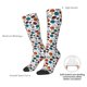 thumbnail image 4 of Fotbe Color Balls Calcetas Divertidas Estampadas para Hombre y Mujer, Calcetas de Algodón hasta la Rodilla para Caminar, Correr, Enfermería y Embarazo, 4 of 6