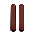 thumbnail image 2 of Royalbelle 1 Pair Motorcycle Safety Reflector Reflective Sticker Front Fork Reflector Lower Legs Slider Saddlebag Lock Covers Reflector Compatible with Trailer Cars Trucks Boat, 2 of 6