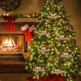 thumbnail image 3 of Resina De Árbol De Navidad, Colgantes De Sombrero De Papá Noel, Adorno De Bendición, Decoración Del Hogar Minnieouse HA045227-04, 3 of 5