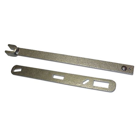 Water Meter Shut Off Tool - 34A517 Steel Water/Gas Shutoff Wrench