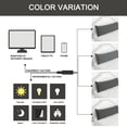 thumbnail image 7 of PiccoCasa Body Pillowcase Brushed Microfiber Body Pillow Cover, Grey Jumbo, 7 of 7
