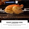 thumbnail image 4 of Miangastore 1 Set of Chicken Roast Fork Cooking Meat Spit Rods Grill Chicken Tools Roast Chicken Forks, 4 of 9