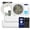 White & 2 Zone 18000 BTU 9+12, variant on DELLA 18K BTU 2 Zone (2x9K) Mini Split Air Conditioner System, Soft Airflow, Energy Star, 24 SEER2 230V, Up to 800 Sq.Ft, Smart WiFi Alexa, Multi Zone Heat Pump Ductless Inverter AC, 16ft Kits