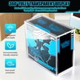 thumbnail image 5 of RotHome Acrylic Elite Trainer Box Protector Case Ultra Thick 8mm + 5mm Display with Strong Magnets Stackable Hard Case for ETB Easy Top Loading Acrylic Box, 5 of 10