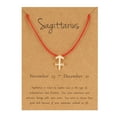 thumbnail image 1 of mtvxesu Bracelets Paper Card Twelve Nylon Rope Alloy Pendant Necklace Holiday Gift Sale, 1 of 1