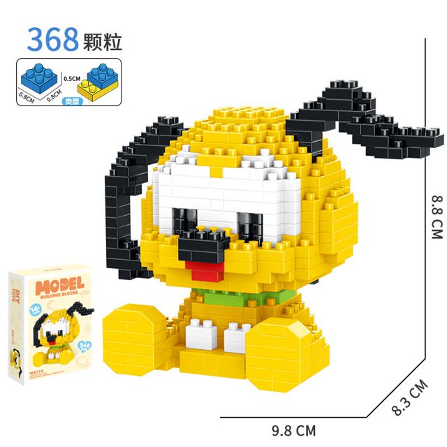 Kuromi My Melody Hello Kitty Niñas Regalos Pop Muñeca Nuevos Bloques De Construcción DIY Juguetes Decoración LinaBell Mickey Minnie