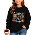 thumbnail image 2 of Gyexs Halloween Shirts for Girls Fall Winter Clothes, Funny Cool Printed, Halloween Gifts, 2 of 5