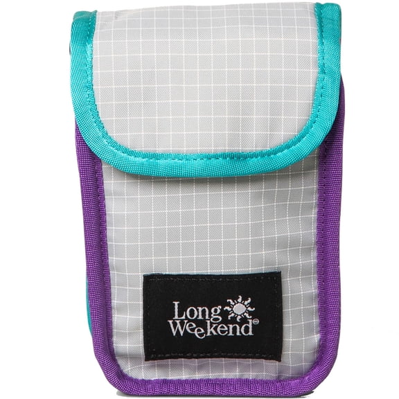 The Long Weekend Point and Shoot Camera Pouch - Cosmic Purple
