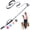 Gray, variant on Jumpress Hands Free Dog Leash 4.7-6.5FT, Reflective Shock Absorbing Bungee Dog Leash & Car Seat Belt, Durable for Medium Large Dogs Walking Running (Pink)