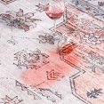 thumbnail image 4 of nuLOOM Ren Machine Washable Vintage Floral Area Rug, 3' x 5', Peach, 4 of 4
