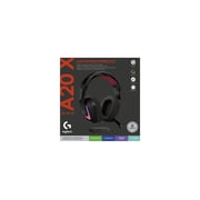 Logitech G Astro A20 X Lightspeed Wireless Gaming Headset for PS5, Xbox, Switch, PC, Black