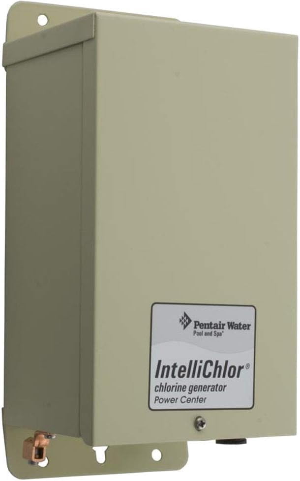 Pentair IntelliChlor Power Center and IC40 Salt Water Chlorinator, Up to 40K Gallons, 1 Pack