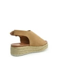thumbnail image 3 of Nicole Miller Girls’ Espadrille Wedge Sandal, Sizes 11-3, 3 of 4
