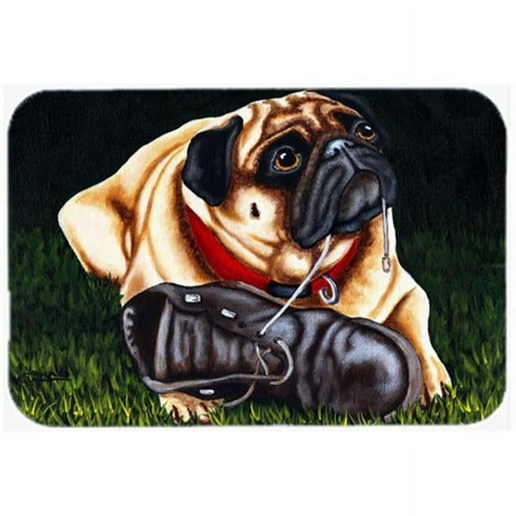 Cluster Buster the Pug Mouse Pad, Hot Pad or Trivet