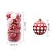 thumbnail image 2 of Adornos de bolas navideñas de 6 cm 30 piezas de adornos para árboles de Navidad irrompibles para fiestas de bodas y vacaciones de Navidad de 2021, 2 of 10