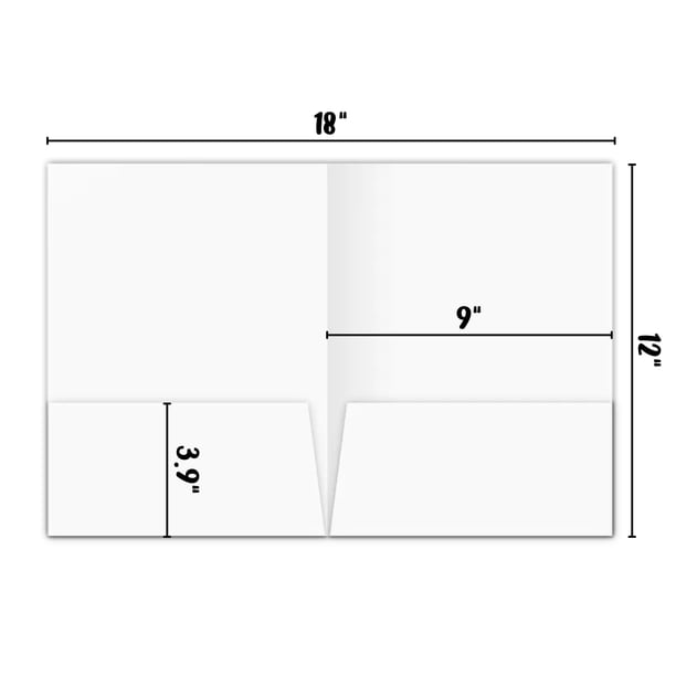 Welcome to Our Church Folders 25 pk 9x12 Full Size 2 Pocket