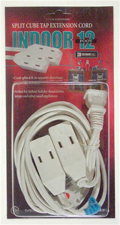 Coleman Cable 09418 Split Cube Tap Extension Cord by Coleman Cable