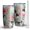 Shih Tzu Dog, variant on 20 Oz Shih Tzu Dog and Flower Floral Coffee Tumbler Double Wall Insulated Stainless Steel Water Bottle | Metal Reusable Thermoses Flask with Cup Cap | Leak & Sweat Proof with Anti-Dust Lid