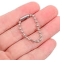 thumbnail image 3 of BESTYASH 100Ud De Bolas Plateada Para Crear Llaveros Y Accesorios DIY Duraderos, 3 of 8
