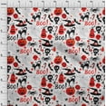 thumbnail image 4 of oneOone Rayon Red Fabric Halloween Diy Clothing Quilting Fabric Print Fabric By Yard 56 Inch Wide, 4 of 4