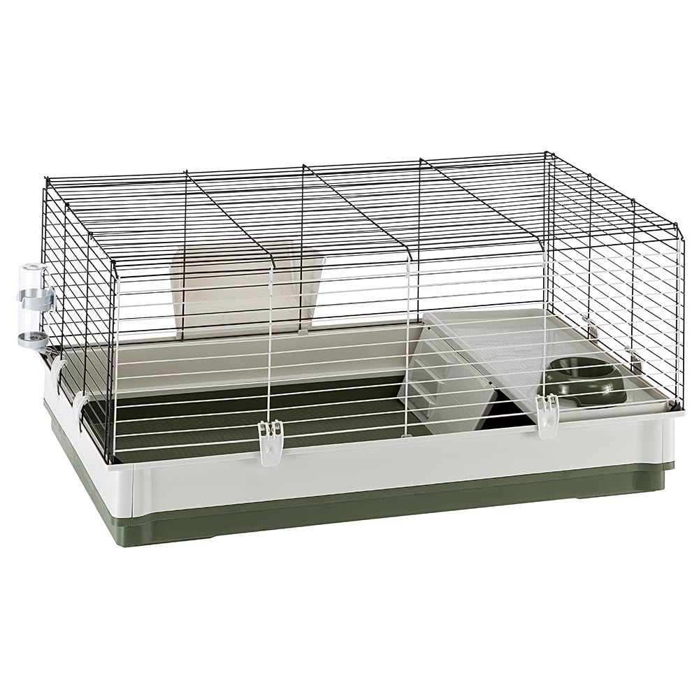Krolik Large Rabbit Cage Green