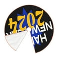 thumbnail image 3 of Bingfone Christmas Tree Skirt Mat Christmas Decoration Interior 30"-Happy New Year 2024, 3 of 8