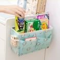 thumbnail image 3 of KEINXS Modern Colors Fabric Hanging Storage Organizer: Versatile Bag for Home, Bedroom, Office, Kitchen, and More!, 3 of 5
