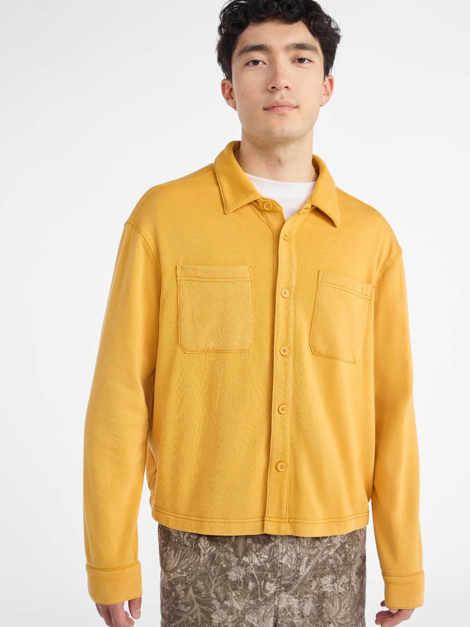No Boundaries Fleece Shirt Jacket, Men's & Big Men's
