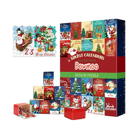Dowmoo Christmas Countdown Calendar Puzzle