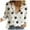 White, variant on Ichuanyi Womens Tops, Summer Womens Loose Daisy Printing Long Shirt Cotton Ladies Casual Tops T-Shirt Blouse