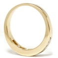 thumbnail image 2 of Pompeii Yellow Gold 1/2ct Princess Cut Diamond Wedding Ring (H,I1), 2 of 2