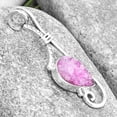 thumbnail image 2 of Pink Agate Druzy 925 Sterling Silver Pendant Jewelry P-1682 SDP129235, 2 of 5